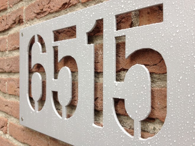 nummer_ 6515 gevelbelettering